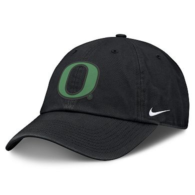 Men's Nike Black Oregon Ducks Club Dri-FIT Adjustable Hat