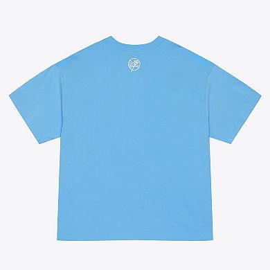 Men's Mitchell & Ness Light Blue New York Yankees Insignia Premium T-Shirt