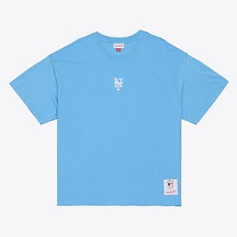 Men's Mitchell & Ness Light Blue New York Mets Insignia Premium T-Shirt