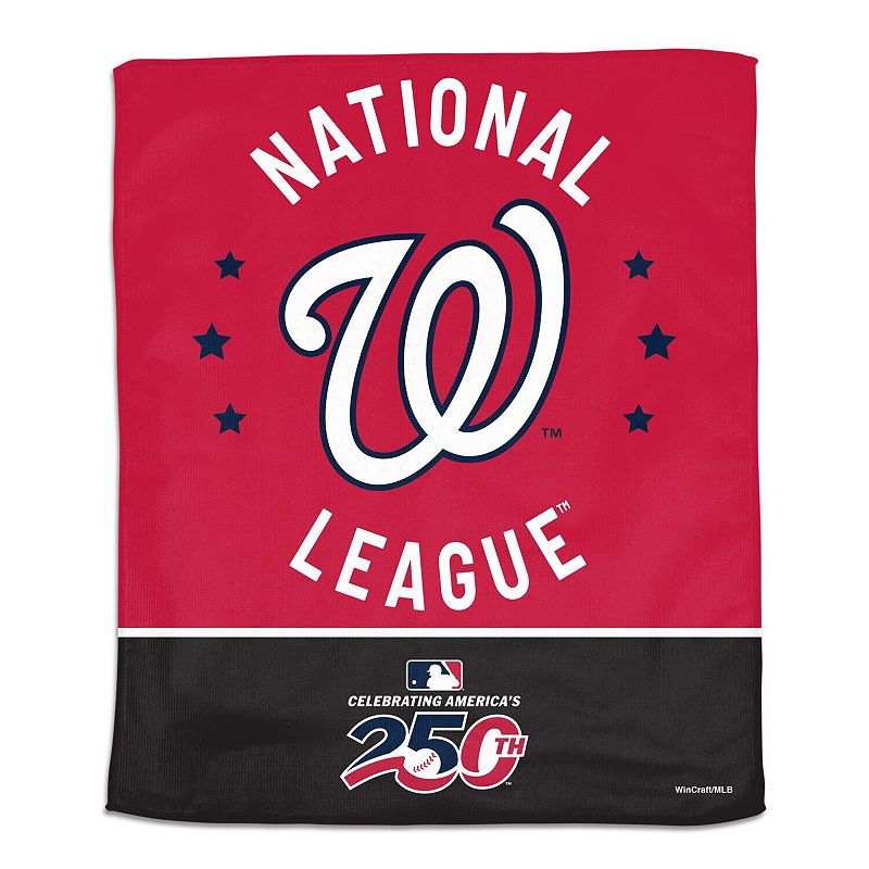 "WinCraft Washington Nationals 15"" x 18"" America's 250th Rally Towel", Team