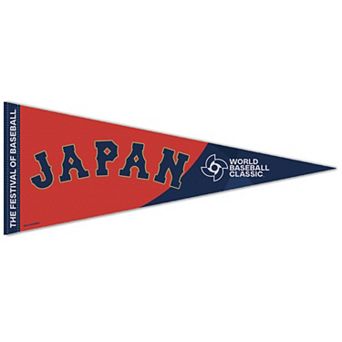 "WinCraft Japan Baseball 2026 World Baseball Classic 12"" x 30"" Premium Pennant"
