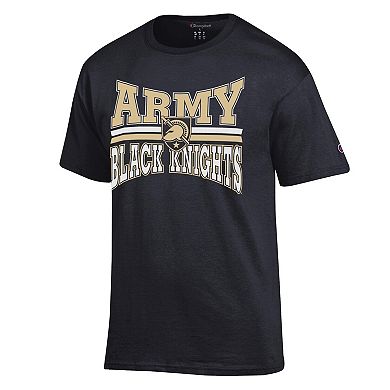 Men's Champion Black Army Black Knights Team Zoom T-Shirt