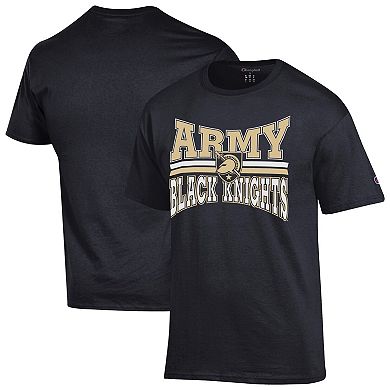 Men's Champion Black Army Black Knights Team Zoom T-Shirt