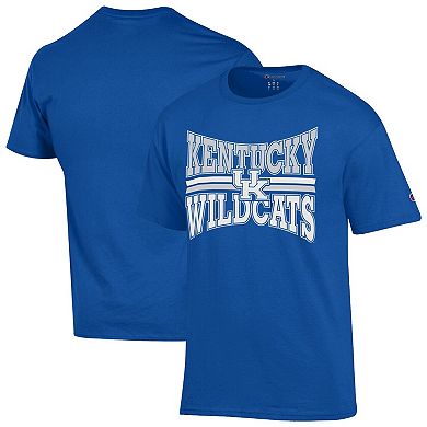 Men's Champion Royal Kentucky Wildcats Team Zoom T-Shirt