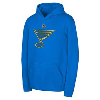 Youth Outerstuff��Blue St. Louis Blues Primary Logo Pullover Hoodie