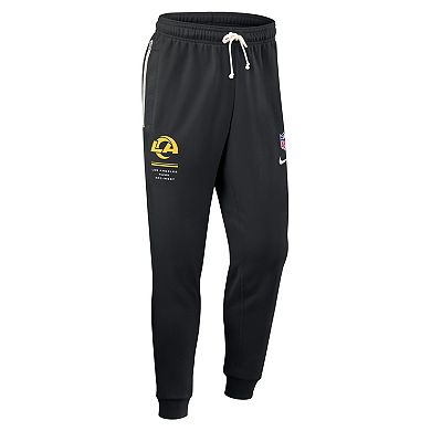 Men's Nike Black Los Angeles Rams Sideline Standard Issue Dri-FIT Taper Pants