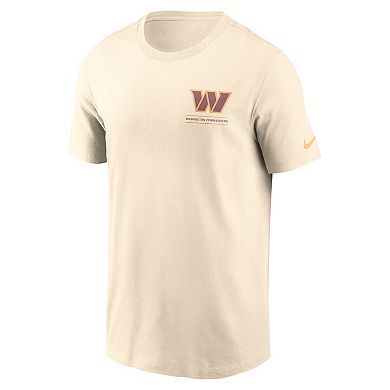 Men's Nike Natural Washington Commanders Freestyle Essential T-Shirt