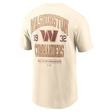 Men's Nike Natural Washington Commanders Freestyle Essential T-Shirt