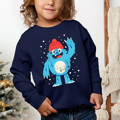 Blue Yeti Distressed - Toddler Graphic Sweatshirt