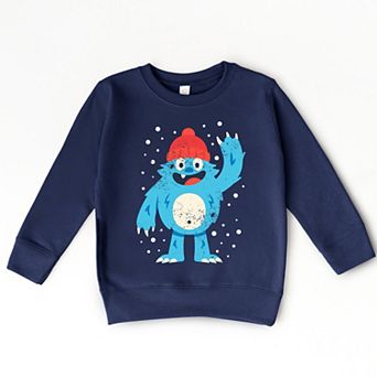 Blue Yeti Distressed - Toddler Graphic Sweatshirt