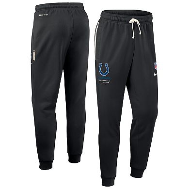 Men's Nike Black Indianapolis Colts Sideline Standard Issue Dri-FIT Taper Pants