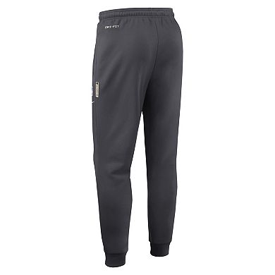 Men's Nike Charcoal Los Angeles Chargers Sideline Standard Issue Dri-FIT Taper Pants