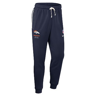 Men's Nike Navy Denver Broncos Sideline Standard Issue Dri-FIT Taper Pants
