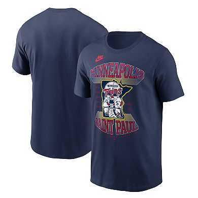 Men's Nike Navy Minnesota Twins Local T-Shirt