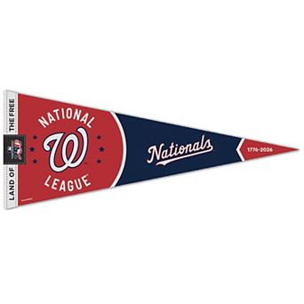 "WinCraft Washington Nationals 12"" x 30"" America 250 Premium Pennant"