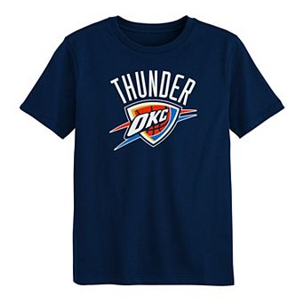 Preschool Outerstuff Navy Oklahoma City Thunder Primary Logo T-Shirt