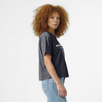 Women's Champion Navy Virginia Cavaliers Home Wordmark T-Shirt