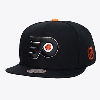 Men's Mitchell & Ness Black Philadelphia Flyers Legendary Away Snapback Hat
