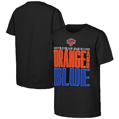 Youth Outerstuff Black New York Knicks Marquee T-Shirt