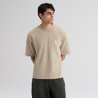 Men's Fanatics Sepia Tint New York Yankees Iconic Heavyweight T-Shirt