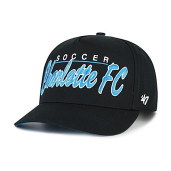 Men's '47 Black Charlotte FC Brushmark Hitch Adjustable Hat