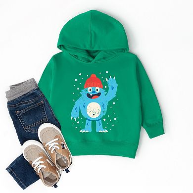 Blue Yeti Distressed - Toddler Hoodie