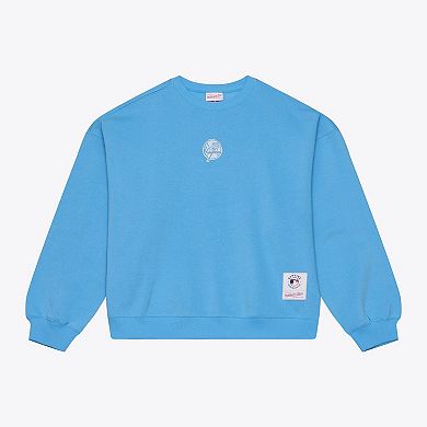 Men's Mitchell & Ness Light Blue New York Yankees Insignia Fleece Sweatshirt