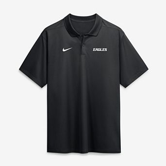 Men's Nike Black Philadelphia Eagles Wordmark Victory Dri-FIT Polo