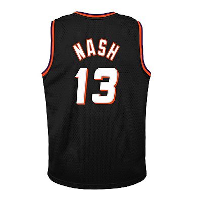 Toddler Mitchell & Ness Steve Nash Black Phoenix Suns 1996/97 Swingman Jersey
