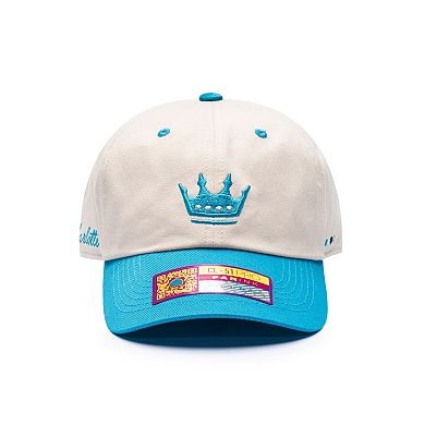 Unisex Tan/Blue Charlotte FC Ocean Drive Adjustable Hat