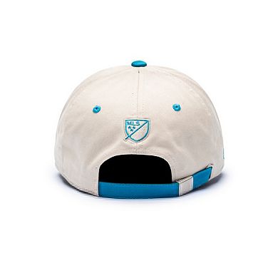 Unisex Tan/Blue Charlotte FC Ocean Drive Adjustable Hat