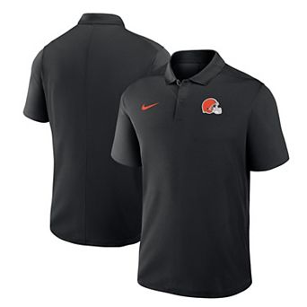 Men's Nike Black Cleveland Browns Dri-FIT Victory Polo