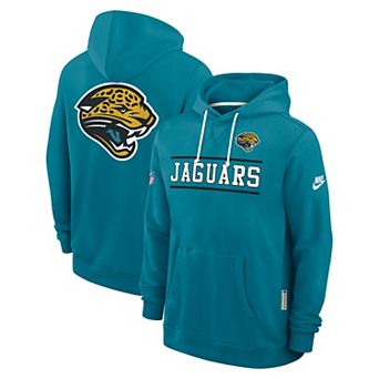 Men's Nike Teal Jacksonville Jaguars Alt Sideline Standard Issue Dri-FIT Hoodie