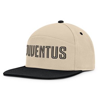 Men's Fanatics Natural/Black Juventus Horizon Snapback Hat