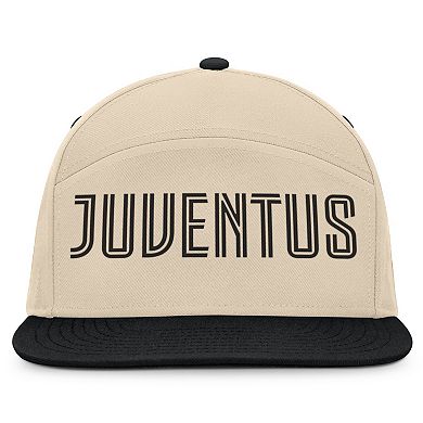 Men's Fanatics Natural/Black Juventus Horizon Snapback Hat