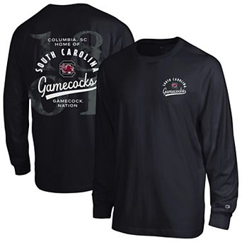 Men's Champion Black South Carolina Gamecocks Laminated All-Star Long Sleeve T-Shirt