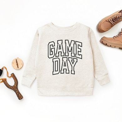 Embroidered Game Day Arched - Youth Graphic Sweatshirt