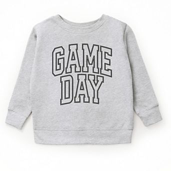 Embroidered Game Day Arched - Youth Graphic Sweatshirt