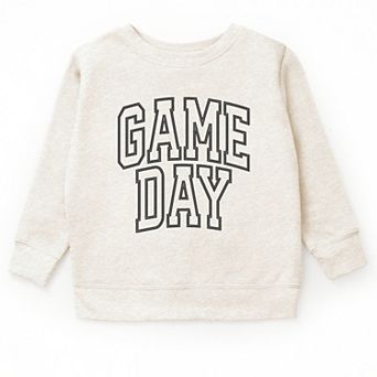 Embroidered Game Day Arched - Youth Graphic Sweatshirt