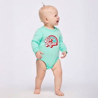 Be Mine Rainbow - Infant Fleece BodySuit