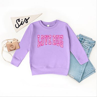 Love Bug Hearts - Toddler Graphic Sweatshirt