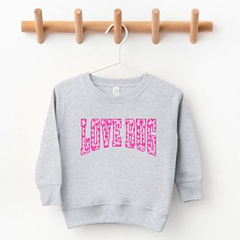 Love Bug Hearts - Toddler Graphic Sweatshirt