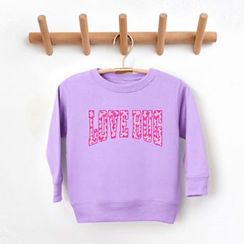 Love Bug Hearts - Toddler Graphic Sweatshirt