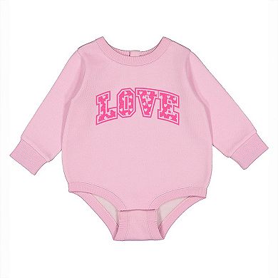 Love Varsity Hearts - Infant Fleece BodySuit