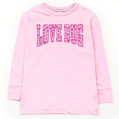 Love Bug Hearts - Youth Long Sleeve Graphic T-Shirt