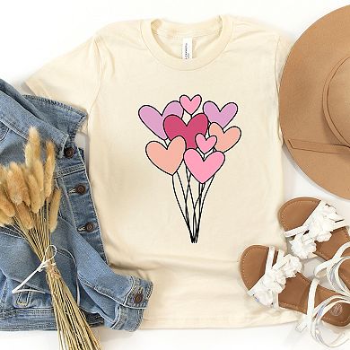 Heart Balloon Bundle - Youth Short Sleeve Graphic T-Shirt