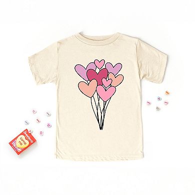 Heart Balloon Bundle - Youth Short Sleeve Graphic T-Shirt