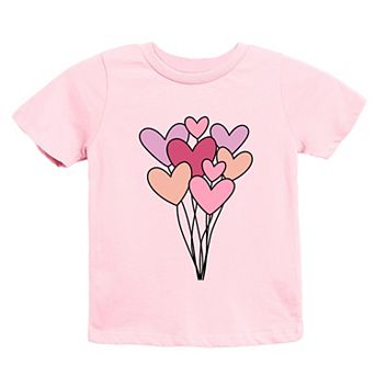 Heart Balloon Bundle - Youth Short Sleeve Graphic T-Shirt