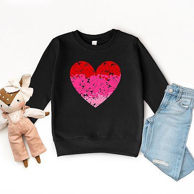 Heart Ombre - Toddler Graphic Sweatshirt