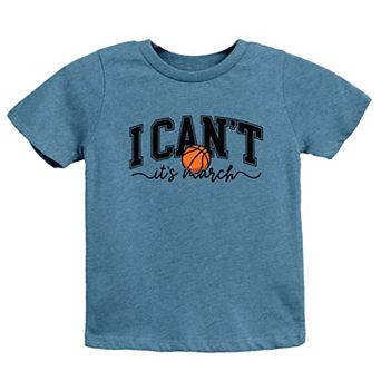 I Can't, It's March - Youth Short Sleeve Graphic T-Shirt